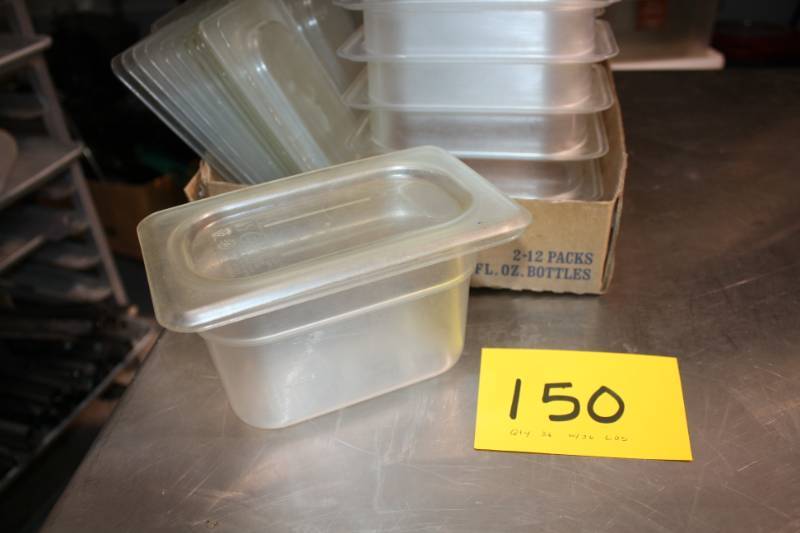 lot 150 image: Containers and Lids