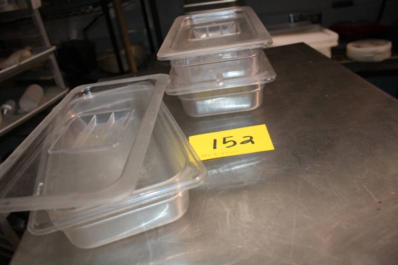 lot 152 image: Containers and Lids