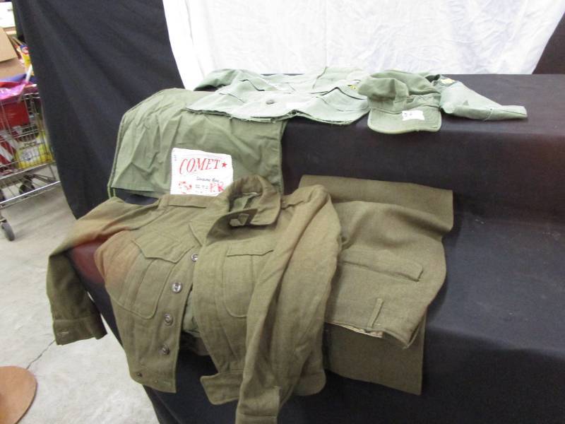lot 26 image: Military Clothes