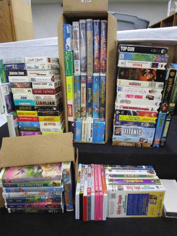 lot 33 image: Movies, lots of movies