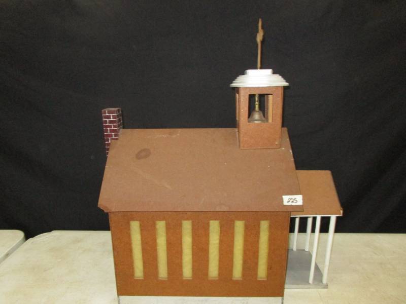lot 74 image: Large Church 25x 13 x 30 H Long and