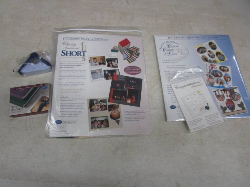 lot 90 image: Scrapbooking items never opened or used