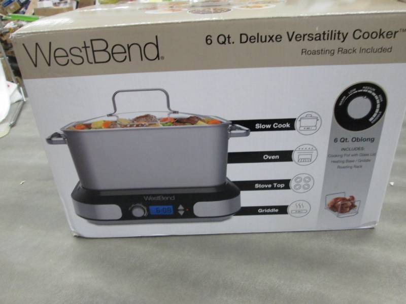 lot 45 image: West Bend 6-Qt. Versatility Slow Co...