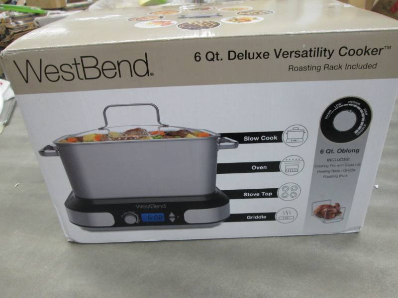 lot 46 image: West Bend 6-Qt. Versatility Slow Co...