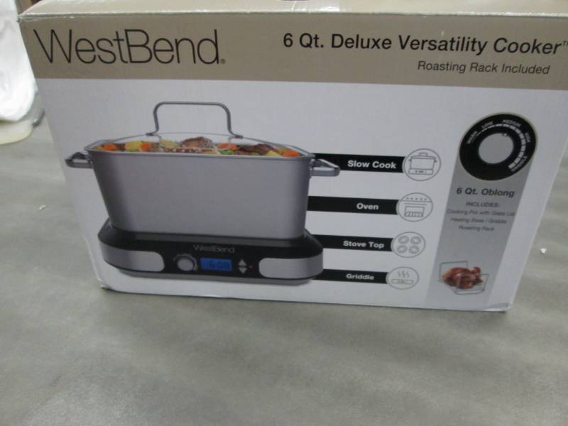 lot 47 image: West Bend 6-Qt. Versatility Slow Co...