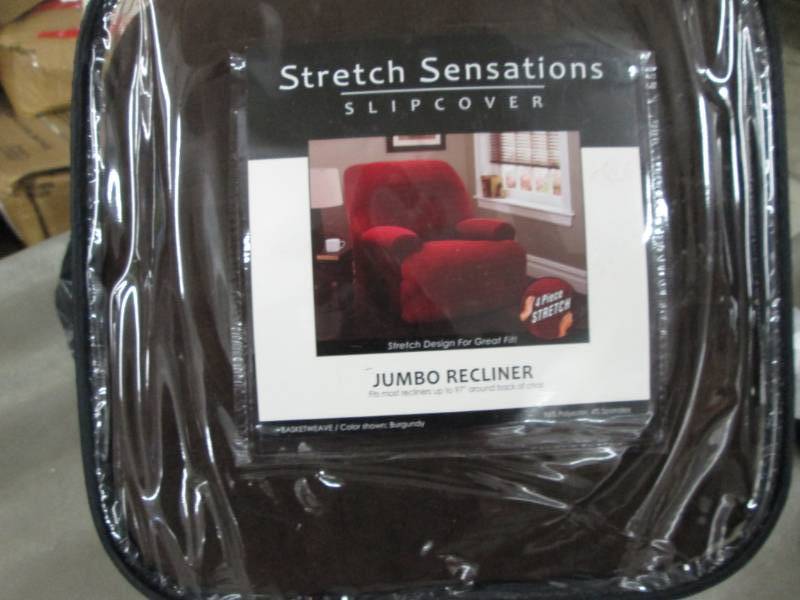 lot 130 image: Stretch Sensations Slipcover Jumbo ...