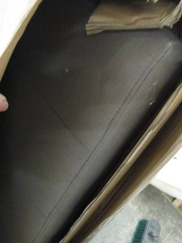lot 153 image: Easy-Lift Queen Storage Bed open bo...