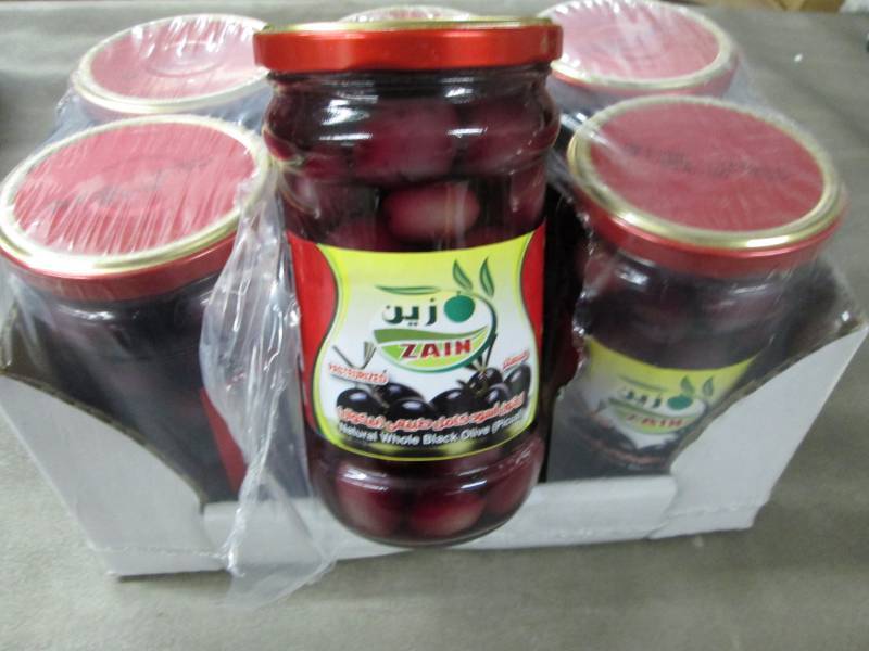 lot 169 image: Case of 6 Jars Zain Natural Whole B...