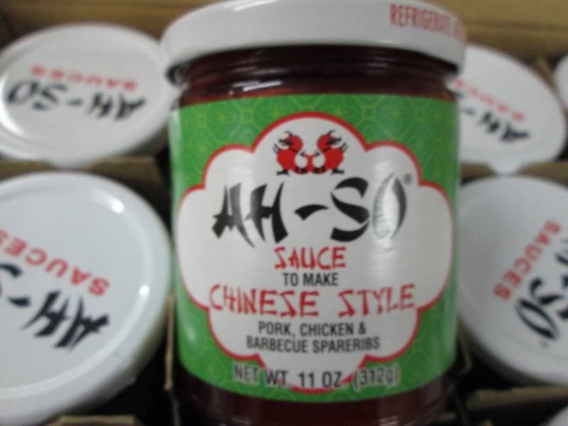 lot 174 image: 2 Cases of 12-11 oz Jars Ah-So Chin...
