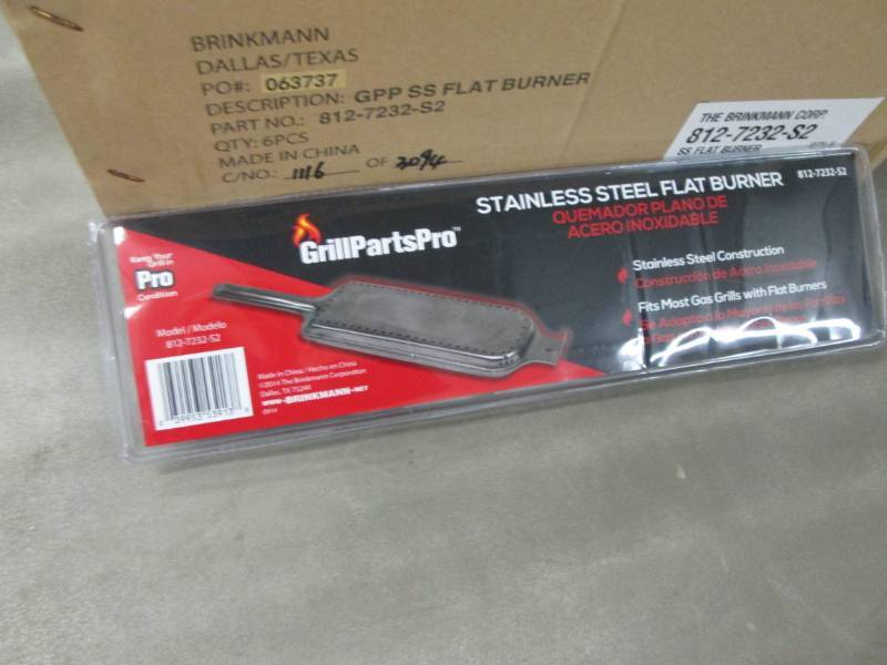 lot 205 image: Case of 6 Grill Parts Pro Stainless...