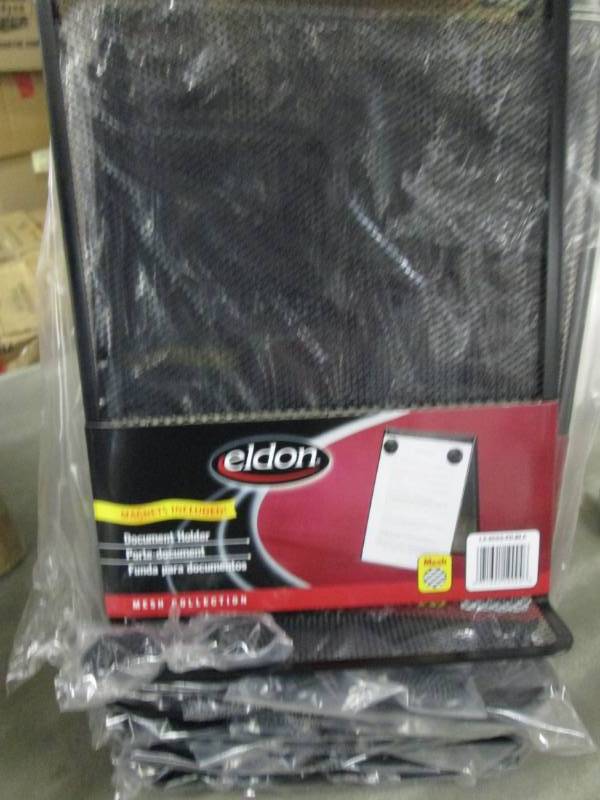 lot 217 image: Lot of 8 Eldon Mesh Document Holder...