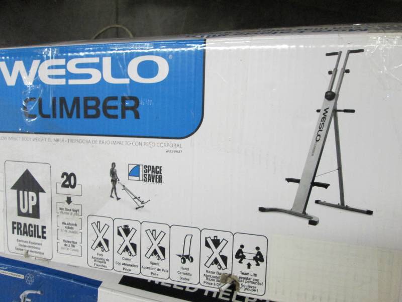 lot 242 image: Weslo Climber, Total Body Workout C...