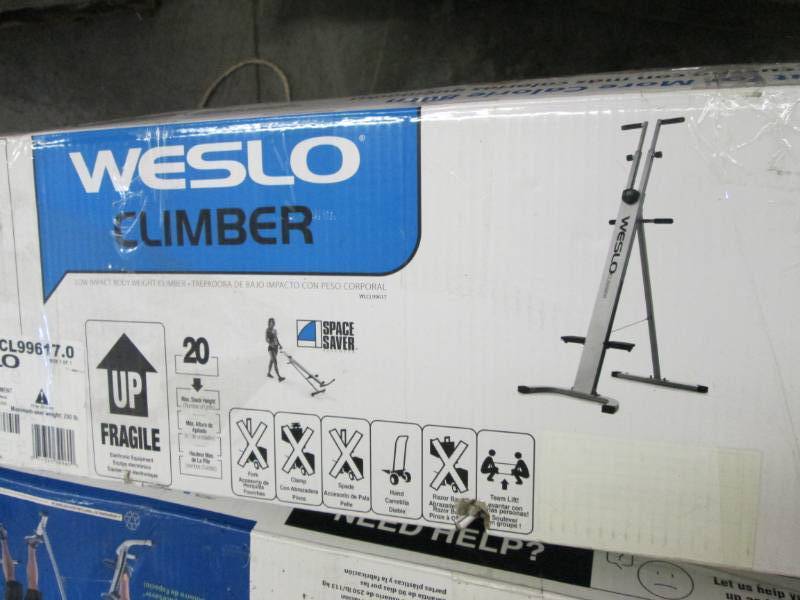 lot 244 image: Weslo Climber, Total Body Workout C...
