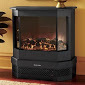 lot 90 image: 3-Sided Contemporary Classic Firepl...