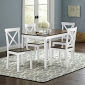 lot 103 image: 5 pc Dining Set open box Retail $44...
