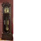 lot 12 image: Westminster Grandfather Clock open ...