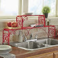 lot 18 image: 2-Tier Scroll Sink Shelf oopen box ...
