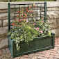 lot 32 image: Large Trellis Planter open box Reta...