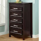 lot 35 image: Candice 5-Drawer Chest open box Ret...