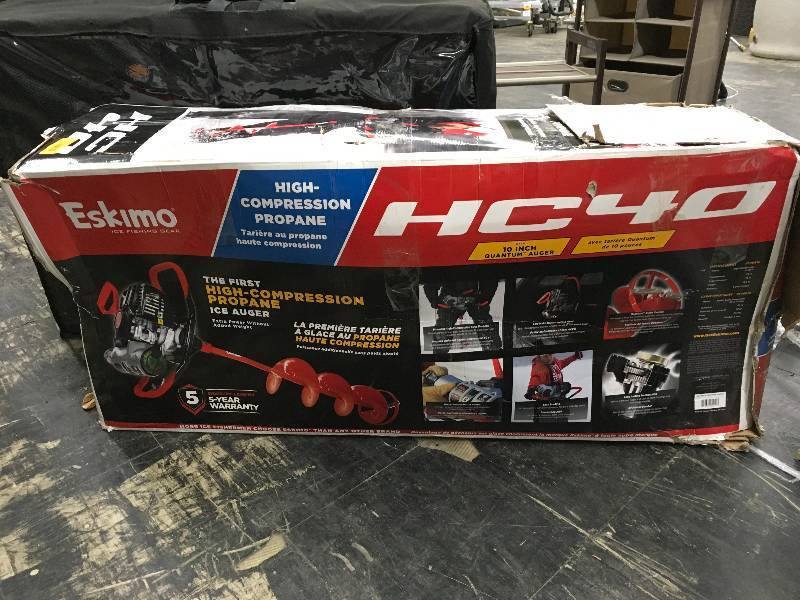 Eskimo HC40 Propane 10 Auger, Retail $399.99
