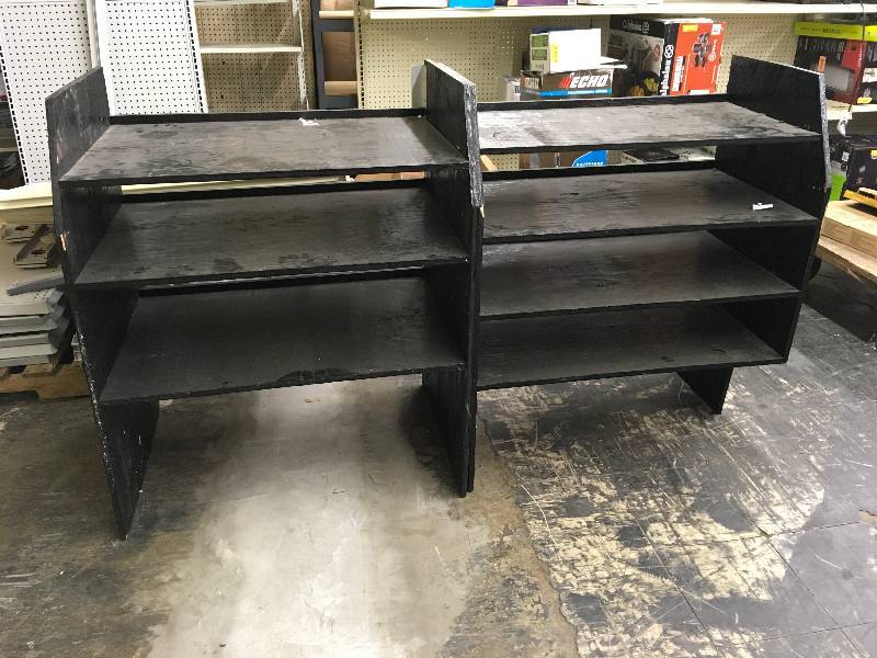 Black Wood Shelf
