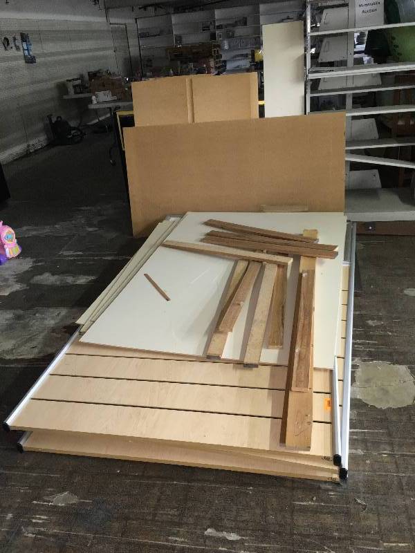 Misc Large Shelving and Wood