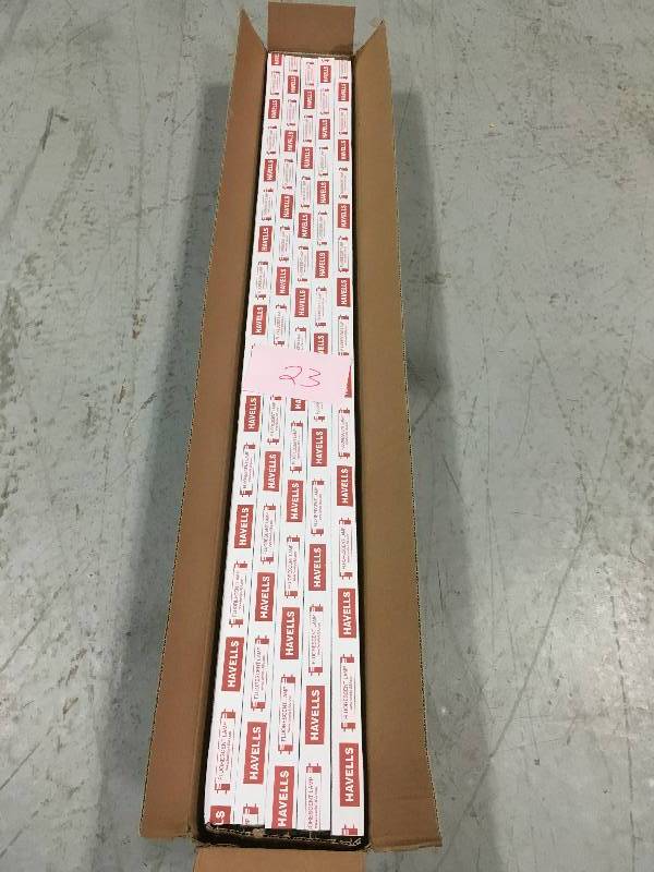 lot 23 image: ECO-LINE 32-Watt 4 ft. T8 Alto Linear Fluorescent Light Bulb Neutral 700 SERIES 10 PCS BOX not used