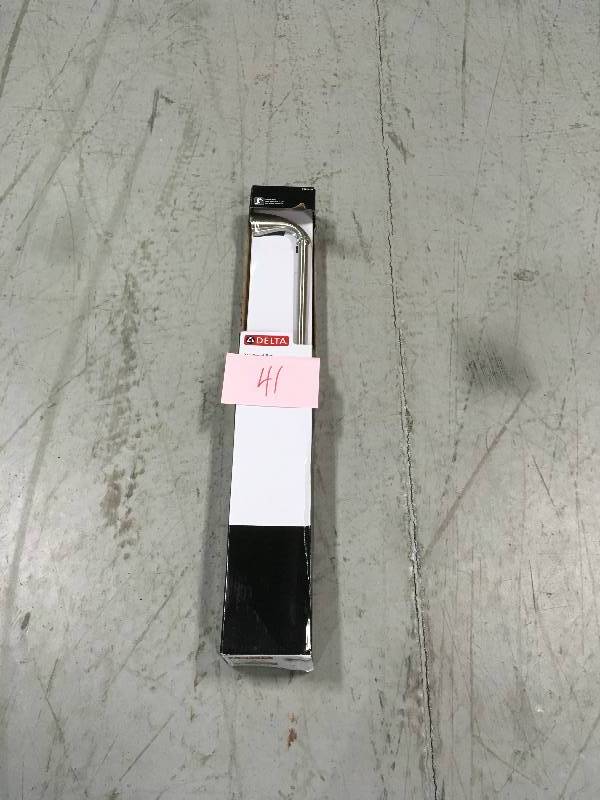 lot 41 image: DELTA Addison 24 in. Towel Bar in Brilliance Stainless not used