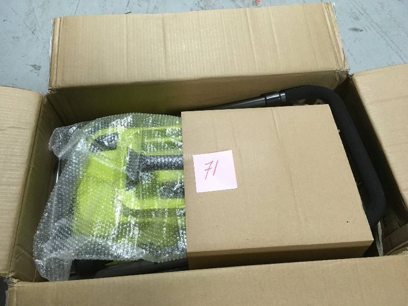 lot 71 image: Ryobi 13 in. 11 Amp Corded Electric Walk Behind Push Mower RYAC130 not used