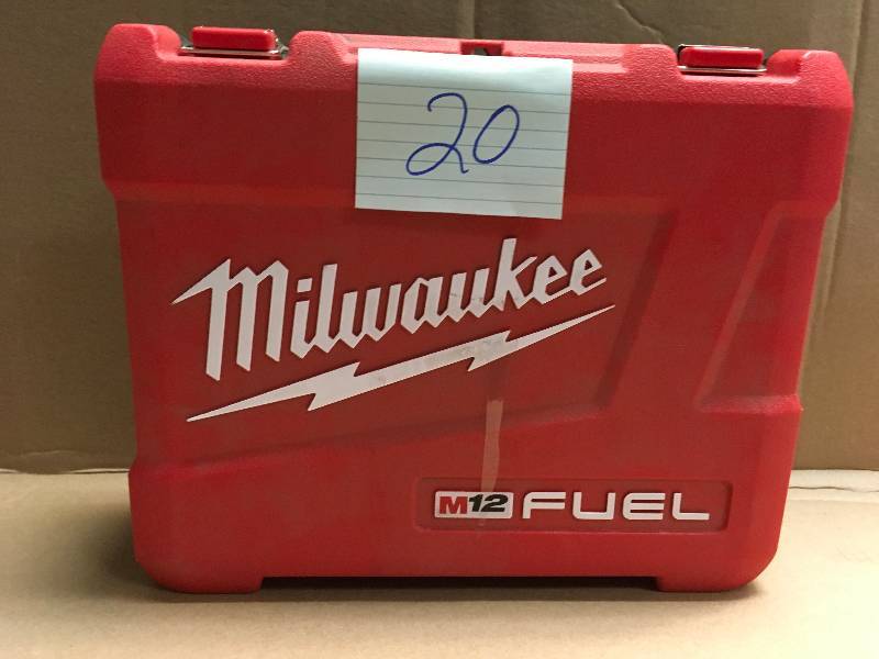 lot 20 image: Milwaukee M12 Screwdriver 2401-20 not used
