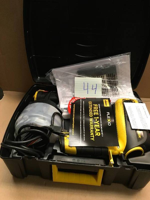lot 44 image: Wagner 0529085 FLEXiO 3000 HVLP Paint Sprayer used in working condition
