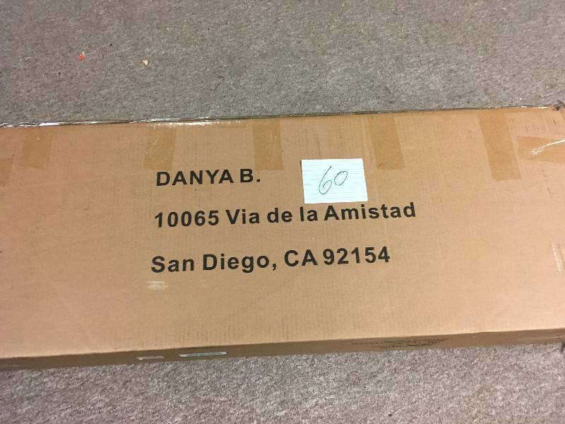 lot 60 image: Danya B. GH073 3 Tier Industrial Pipe Wall Shelf in like new condition
