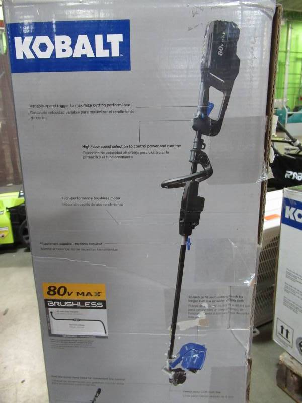 Kobalt 80volt 16in Straight Brushless Attachment Compatible Cordless