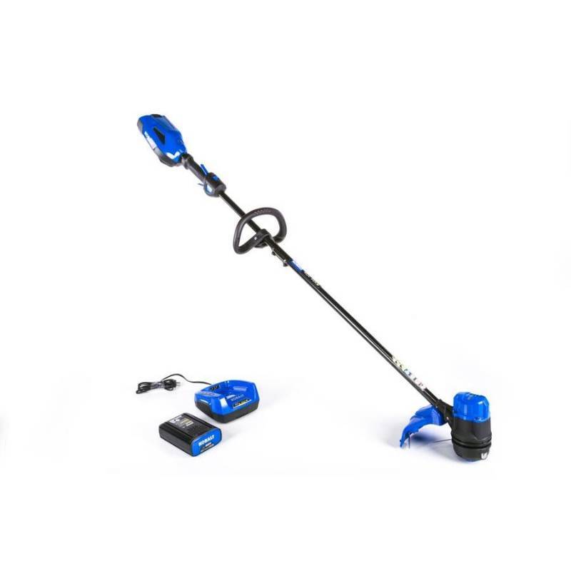 lot 112 image: Kobalt 40-volt 13-in Straight Cordless String Trimmer Edger Capable (Battery Included) KST 130X-06