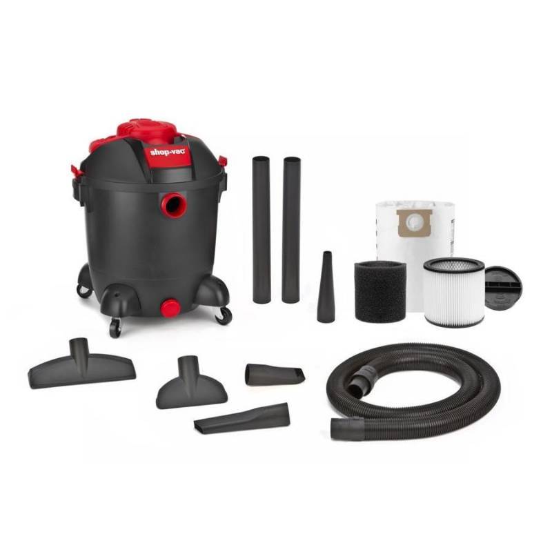 lot 78 image: Shop-Vac 12-Gallon 6.5-Peak-HP Shop Vacuum with Detachable Blower 9315011