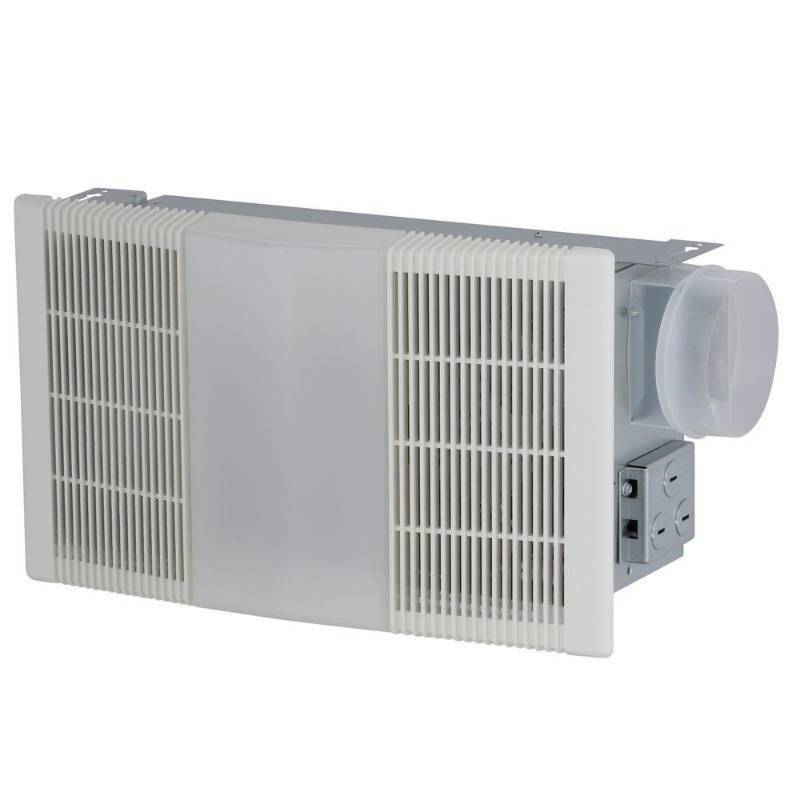 lot 152 image: NuTone 70 CFM Ceiling Exhaust Fan with Light and 1300-Watt Heater