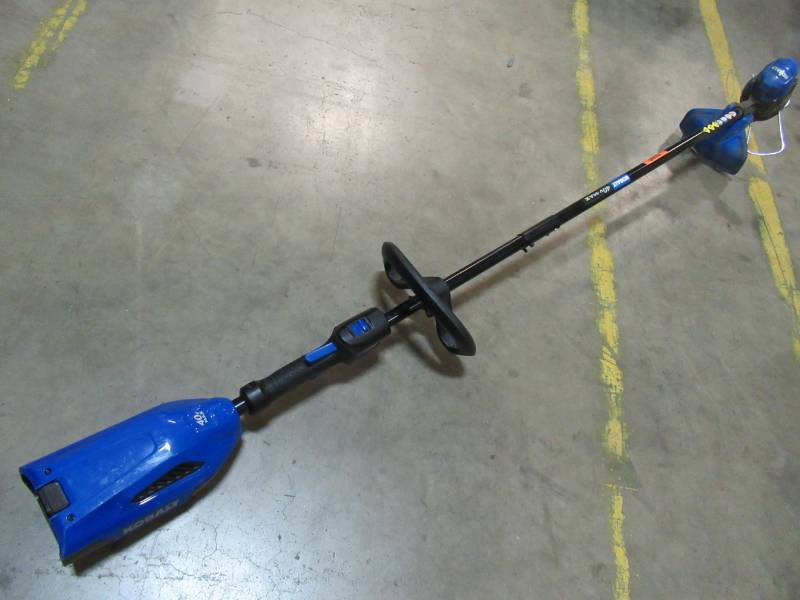 lot 72 image: USED - Kobalt 40-volt Max 12-in Straight Cordless String Trimmer Edger Capable KST 120X-06