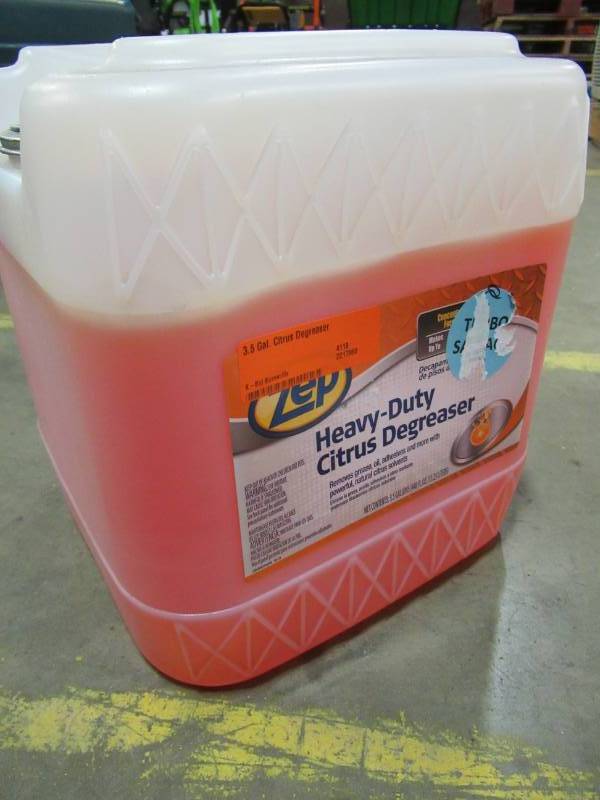 lot 157 image: Zep 3.5 Gal. Citrus Degreaser, Model ZUCIT3G.