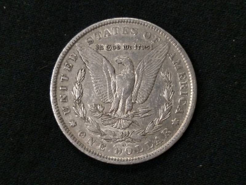 1886 O Morgan Silver Dollar...