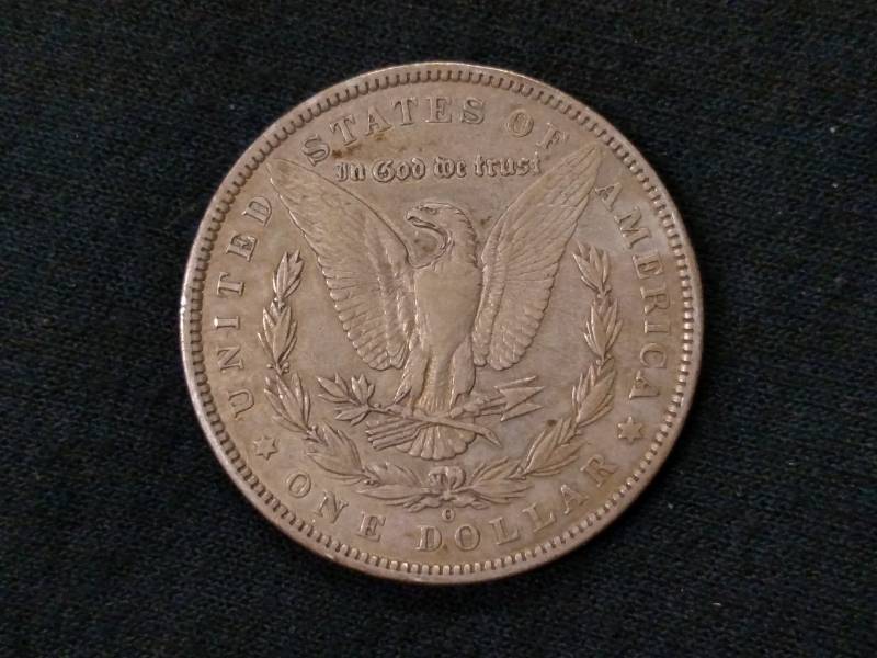1887 O Morgan Silver Dollar...