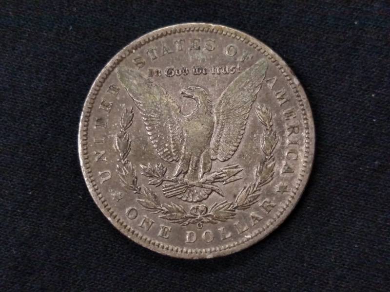 1889 O Morgan Silver Dollar...