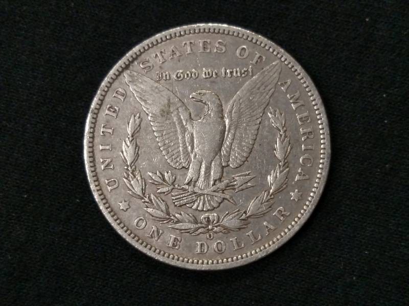 1890 O Morgan Silver Dollar...