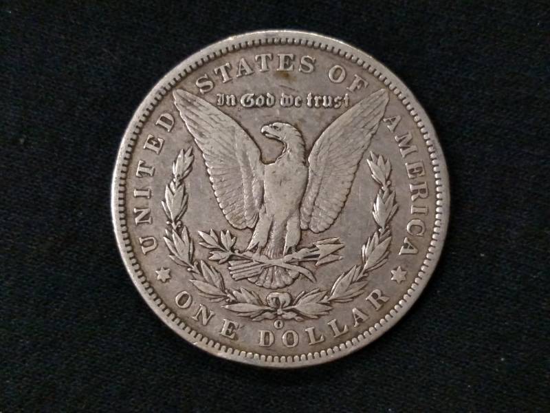 1896 O Morgan Silver Dollar...