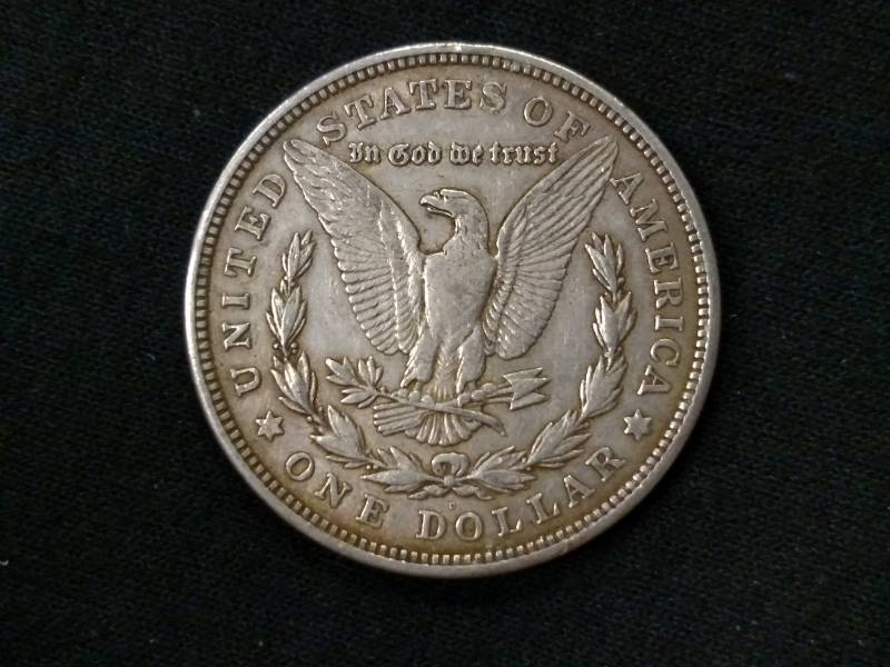 1921 D Morgan Silver Dollar...