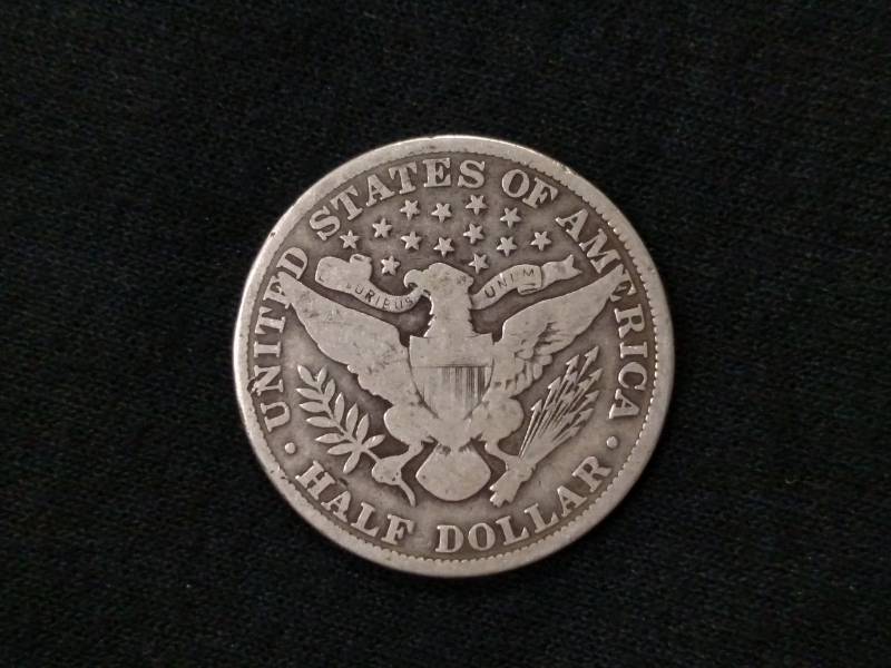 1911 Barber Silver Half Dollar...