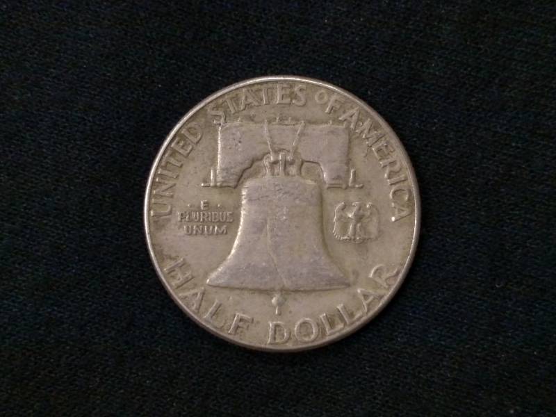 1962 Franklin Silver Half Dollar...