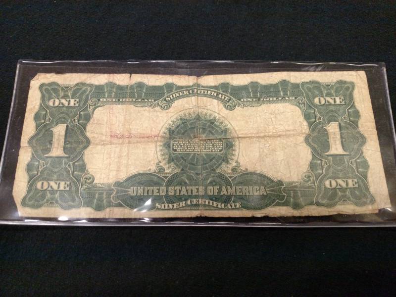 1899 Large Size Black Eagle One Dol...