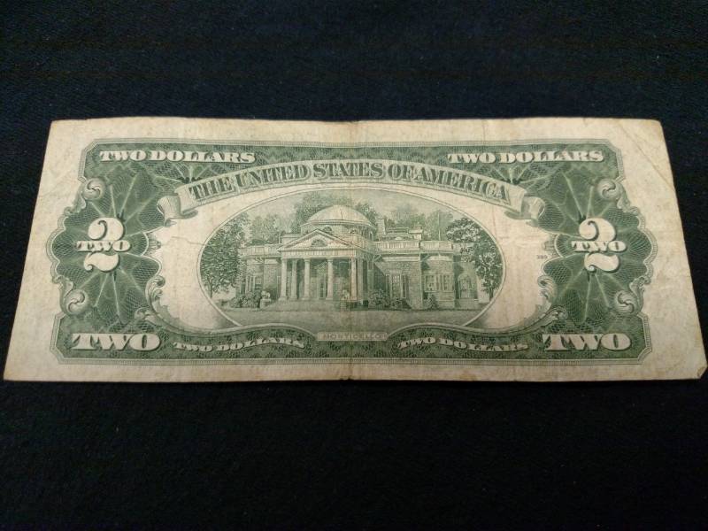 1953 Two Dollars Red Seal Note...