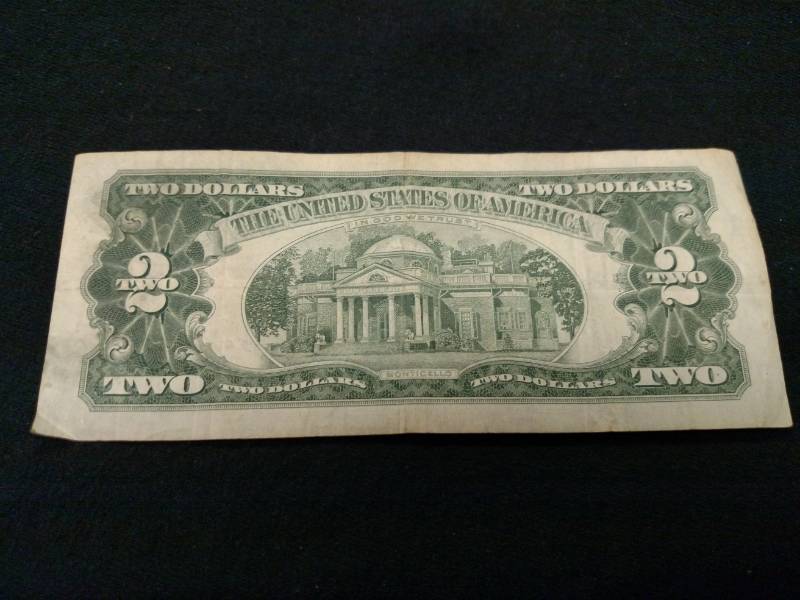 1963 Two Dollars Red Seal Note...