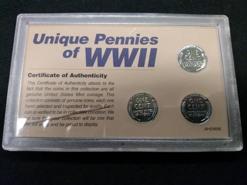 Unique Pennies of WWII Collection...